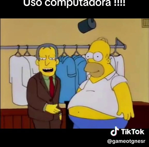 Las aventuras de Homero Simpson y su computadora