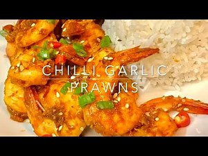 Chilli Garlic Prawns I Seafood | Easy & Quick Recipe