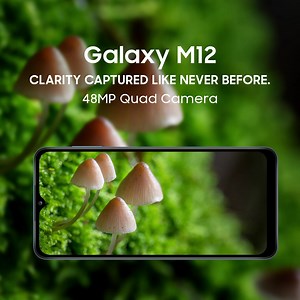A perfect phone with magnificient True 48MP Quad Camera for amazing quality and incredible clarity. #GalaxyM12 #Samsung | Samsung