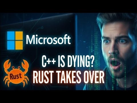 Why Microsoft is Quitting C++ for Rust! 🚀2025: The Year Rust Took Over #technology