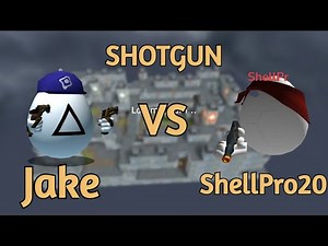 Shell Shockers - 1v1 With ShellPro20 (Shotgun)