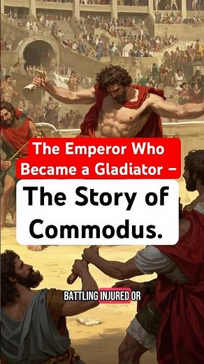 The Emperor Who Became a Gladiator – The Story of Commodus.