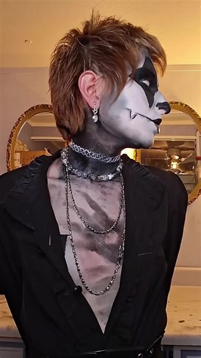 OC cosplay: Azrael #alternative #horrormakeup #alternativefashion #clownmakeup #clown