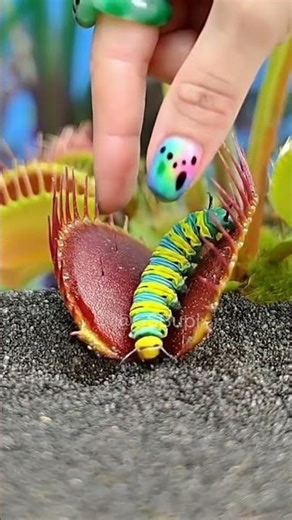 CARNIVOROUS PLANTS vs. Fly Trap: Essential Watering Needs Comparison #flytrap #shorts #asmr #hook