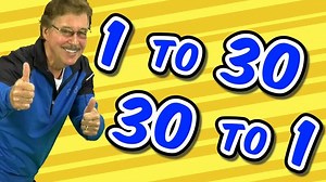 1 to 30 and 30 to 1 | Jack Hartmann Count to 30 | Counting Song