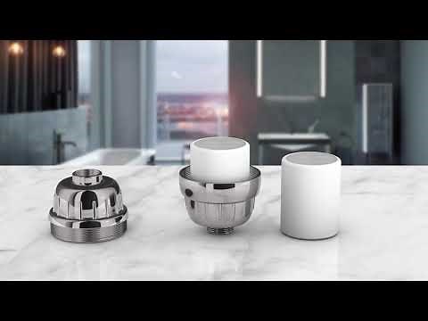 Aqua Earth how to install shower filter replacement cartridge