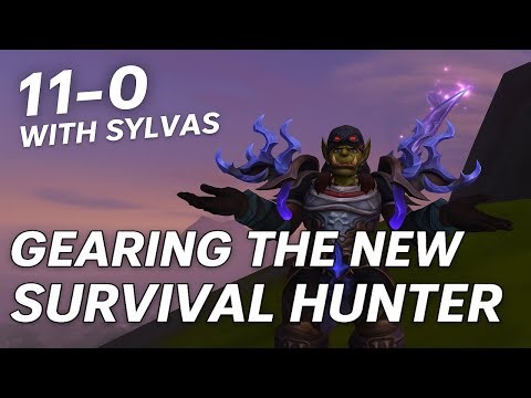 Hot Streak gearing the fresh alt | Survival Hunter pvp 2s | The war within Season 3 11.2.0
