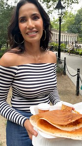 2.4M views · 10K reactions | We do have dosa at home, but I can’t pass up this dosa from Thiru when I see him in Washington Square Park. A lot of people ask me for NYC recommendations — bookmark @nydosas for your next trip, or for your next sunny weekend adventure if you live here. | Padma Lakshmi | Facebook