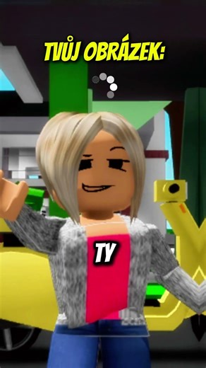 Můj KAMARÁD je KRESLÍŘ v Robloxu! 😱 #roblox