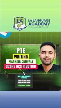 PTE Writing Tips, Marking Criteria & Score Distribution ✍️ #shorts #ytshorts #pte #ptewriting