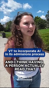 🎓✍️ Virginia Tech is embracing AI to streamline the admissions process! While AI helps score essays on a 12-point scale for spelling, grammar, and content, every essay will still be reviewed by a human. If AI and human scores differ by more than 2 points, a third human reviewer will step in. This change, effective August 1st, aims to handle the growing number of applications and deliver faster decisions. no application will be accepted or rejected based solely on AI. Read more: https://www.wsls
