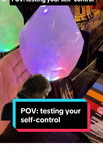 These potion and crystal lamps from @ENHANCE Gaming are awakening some dark feelings… #roleplayer #ttrpg #desksetup #decor #ces2026