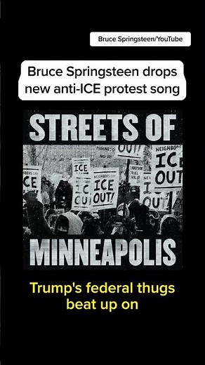 Bruce Springsteen drops new anti-ICE protest song
