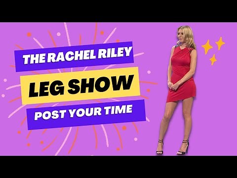 Rachel Riley HOT and SEXY | 8 Out Of 10 Cats Countdown Legs Show Tribute | How long can you last?