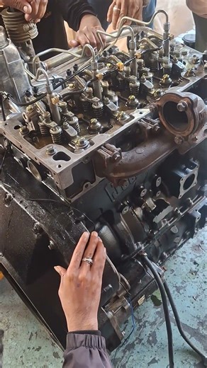 Jcb 49 Hp engine Repair And Start | jcb workshop | mechanical engineer |#jcb #engine #repair