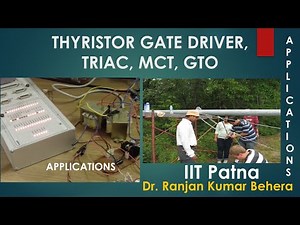 Thyristor gate triggering circuit, TRIAC, GTO, MCT APPLICATIONS SCR gate triggering circuit