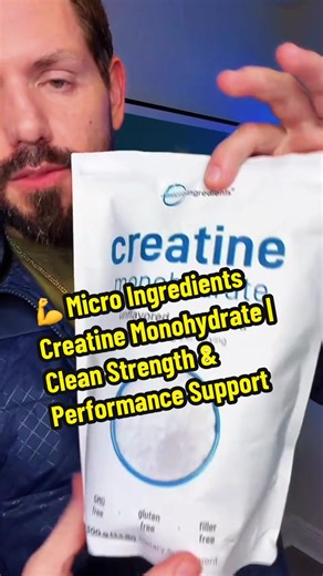 This micronized creatine supports muscle strength, endurance, and faster recovery without fillers or fluff. ⚡💥 Whether you lift, sprint, or train hard, this clean formula helps you get more out of every workout and bounce back stronger. #TikTokShopJumpStartSale #TikTokShopCreatorPicks #FitnessSupplements #GymTok #PerformanceFuel Disclaimer: Not medical advice. Please consult a professional doctor. Results may vary. Prices may vary. @Micro Ingredients