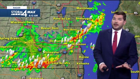 Southeast Wisconsin weather: Morning rain/storms; warm, humid 4th of July
