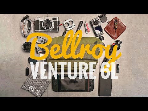 Bellroy Venture 6L Sling Bag Review & Travel Load Out 4K