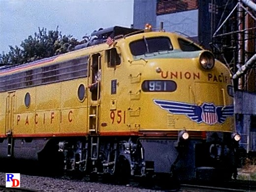 A Union Pacific switching job, an empty coal train, an E-9 powered excursion train and more at Atchison, Kansas. From the A&R Productions show "The Many Railroads of Kansas City" https://rfd.video/KCRailroads | Railfan Depot