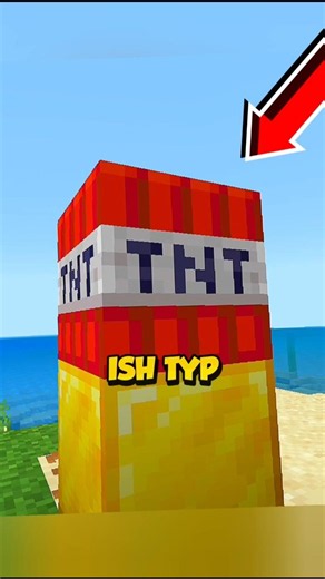 RIGHT WAY To Use TNT 💥 in Minecraft🤫 #minecraftpe #minecraftshorts #gaming #trending
