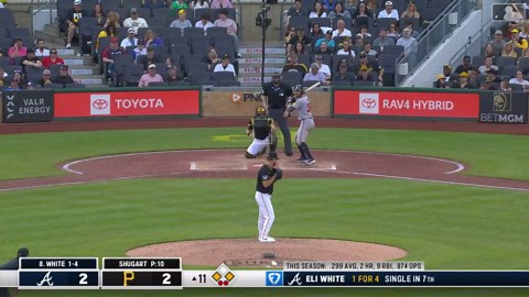 Matt Olson da ventaja con WP