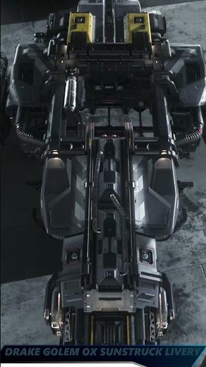 Star Citizen 4.4 | Ship Paint Showcase | Drake Golem OX Sunstruck | High Visibility Yellow Livery