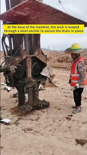 Prefabricated Vertical Drain PVD Installation