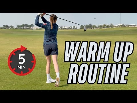 How To Warm Up Before Playing Golf - 5 Minute Routine For All Golfers!