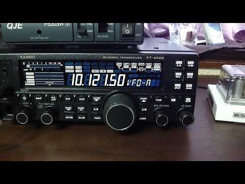 内蔵アンテナチューナーの実験／FT-450D