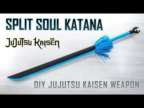 This DIY Katana Can SPLIT SOULS! (Jujutsu Kaisen Fans MUST Try)