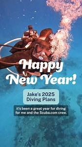 Jake’s got BIG diving goals for 2025! 🌊✨ From St. Lucia to Cozumel, Florida, and beyond, it’s all about epic dives, new adventures, and leveling up his skills. 🐠⚓ What’s your dive resolutions for the new year? Let us know below! 🐙 #DiveIntoAdventure #ScubaLife #OceanExplorers #ScubaDotCom #OceanMyWay | Scuba.com
