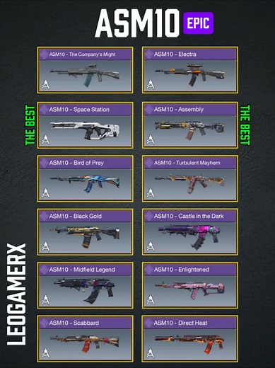 Epic Skin Collection in COD Mobile