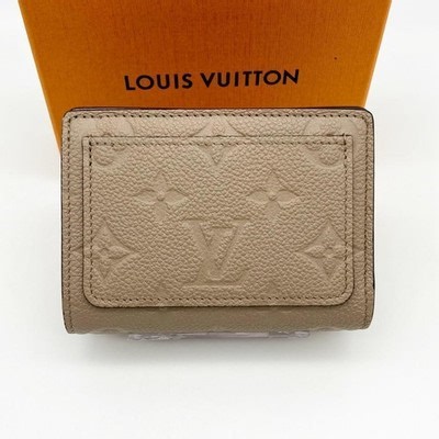 Louis Vuitton Clea Portefeuille Wallet 8.5cm Beige Monogram N Box, Dust Bag | eBay