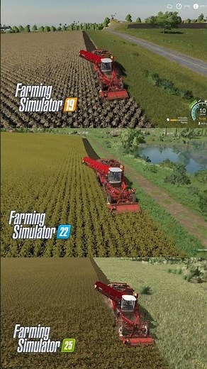 FS19 vs FS22 vs FS25 🚜🥔 Potato Harvesting Evolution