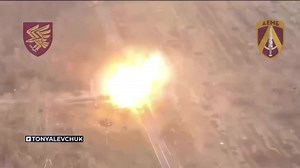 Epic explosion of a Russian BMP in Kursk