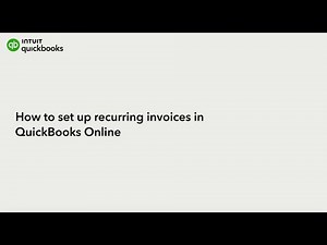 How to set up recurring invoices in QuickBooks Online
