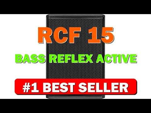 RCF 15" Bass Reflex Active Subwoofer 700Wrms 1400Wpeak - B0CG7TVDCR