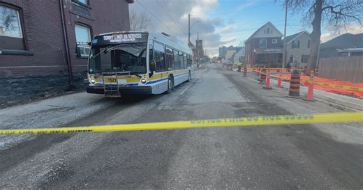 7-year-old dead after being struck by a city bus in Hamilton