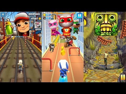 Subway Surfers, Temple Run & Talking Tom Hero Dash | Ultimate Endless Runner Gameplay (4K Full Game)
