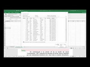 MOS Excel 2016 projet 2 Avec Ghassane LYAKIDI