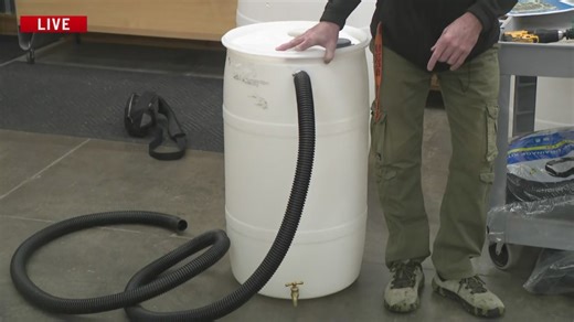 Rain barrels: Sustainable solution to water runoff, conservation
