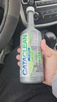 P0420 Catalytic inefficiency code clearance with Cataclean #cataclean #p0420