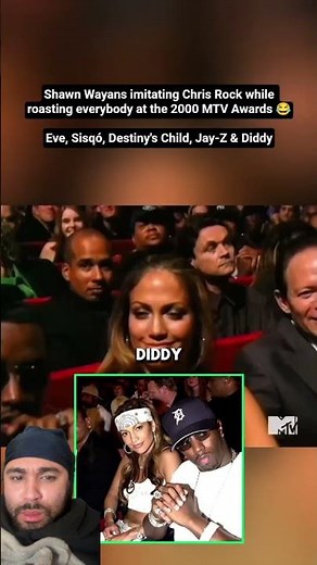 Rare video of P diddy at award show
