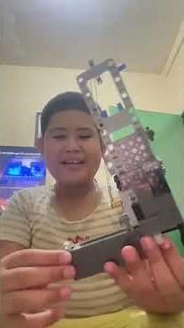 10-Year-Old Builds a LEGO Gun From Scratch!