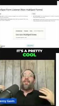 HubSpot Form Connections: Don't Miss Leads! #shorts
