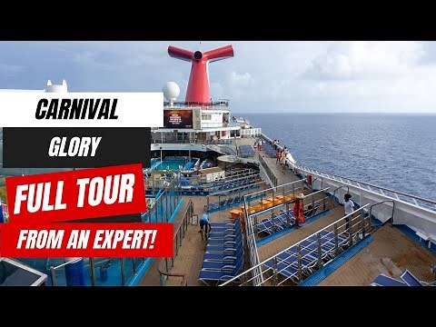 Carnival Glory Full Tour 2025 | Port Canaveral Bahamas Cruises