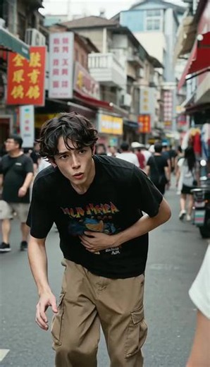 差点拉裤子里 #搞笑视频