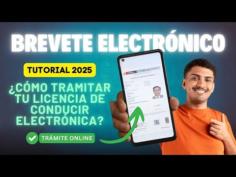 🚗 Cómo TRAMITAR tu BREVETE ELECTRÓNICO en MINUTOS | Licencia de Conducir Digital 2025 📲
