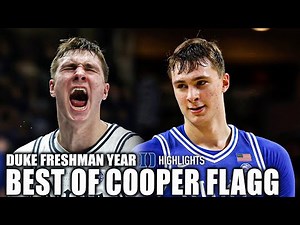 BEST OF COOPER FLAGG‼️ Duke Freshman Year Highlights 👀 | ESPN College Basketball